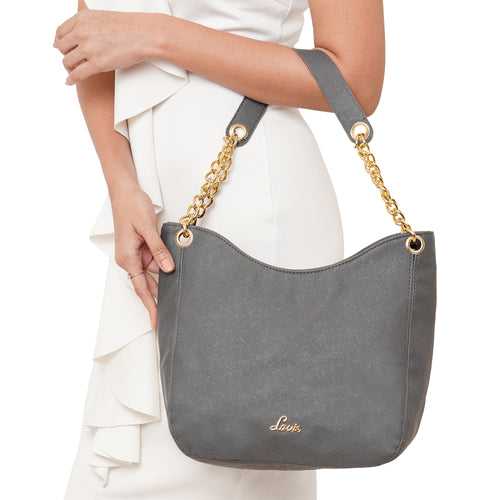 Lavie Antonio Grey Large Women's Hobo Bag