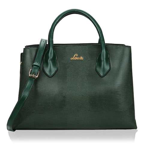 Lavie Liz Green Medium Women's Tallon Satchel Bag