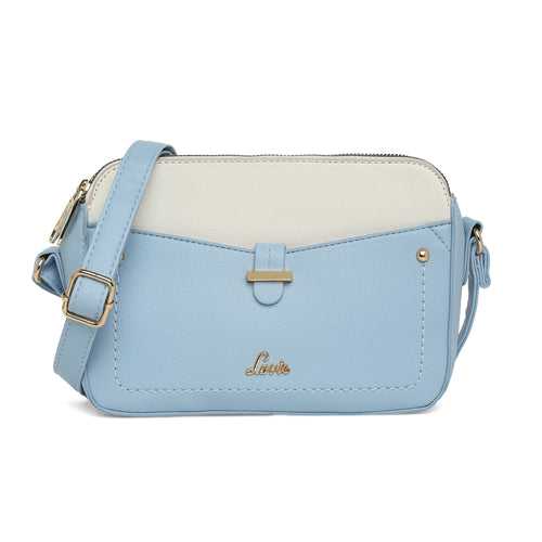 Lavie Rise Blue Medium Women's 4c Box Sling Bag