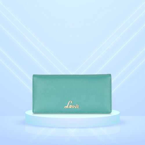 Lavie Safain Sea Blue Large Women's 2 Fold Wallet