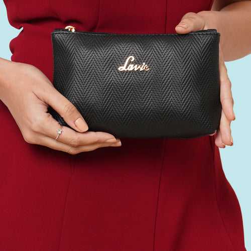 Lavie Herring Black Small Women's Pouch Wallet