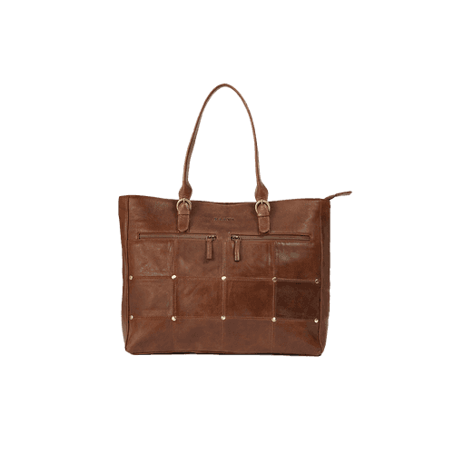 Chic leather handbag