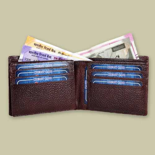 Citizen Genuine Leather Bifold Wallet for Men