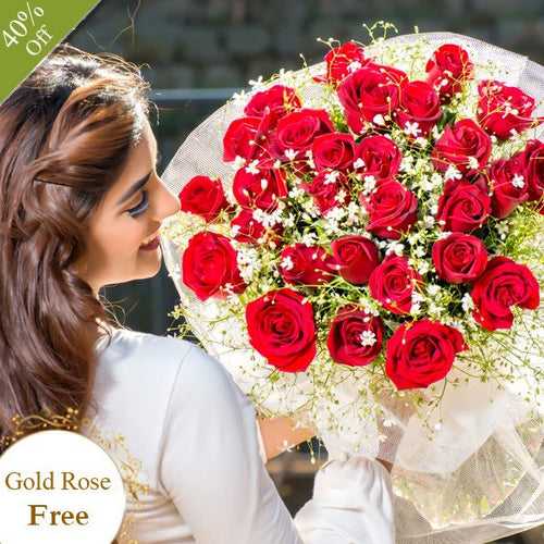 Assorted Valentine's Day Roses By Arena Flowers