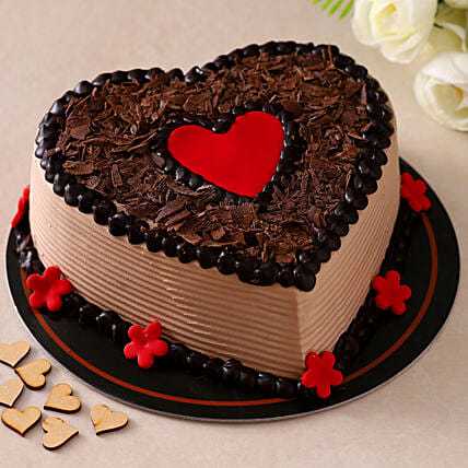 Exclusive Heart chocolate Cake
