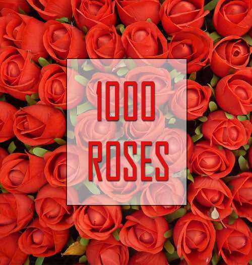 1000 Roses Hamper _ Valentine