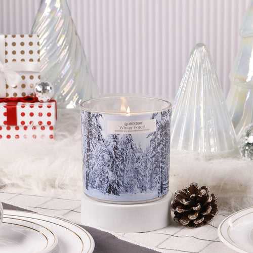 Winter Forest Scented Soy Wax Candle