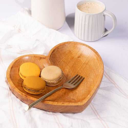 Heart-Shaped Snack Plate