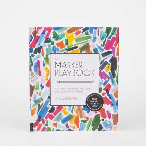 The Marker Playbook: 44 Simple Exercises to Draw, Design and Dazzle with Your Marker - (Paperback)