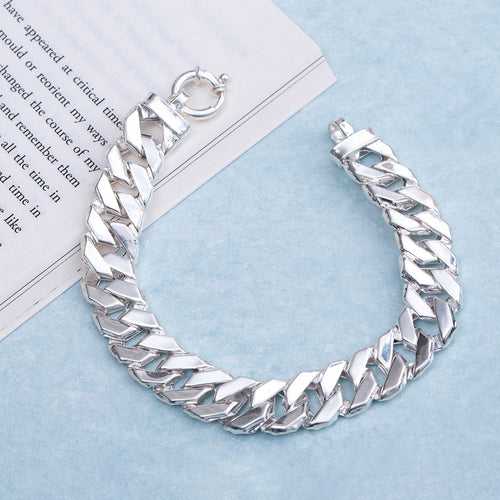 Timeless Elegance Silver Plated 925 Sterling Silver Bracelets