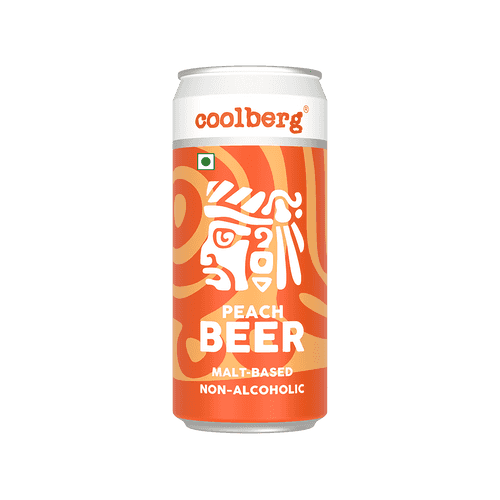 Coolberg Peach Non Alcoholic Beer CAN