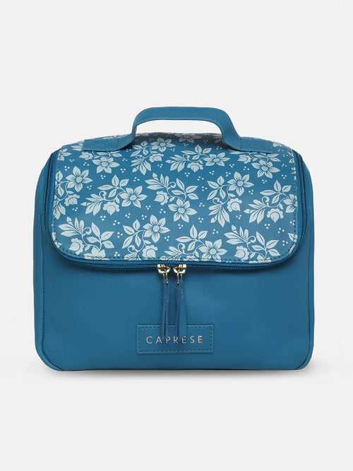 Caprese Bonita Vanity Case Medium Blue