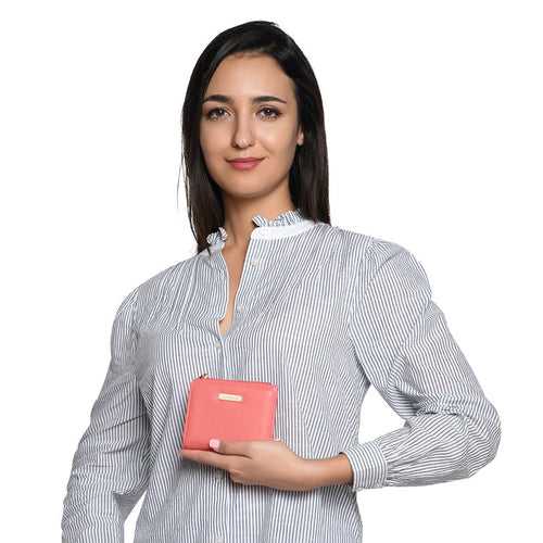 Caprese Angelina Wallet Small Coral