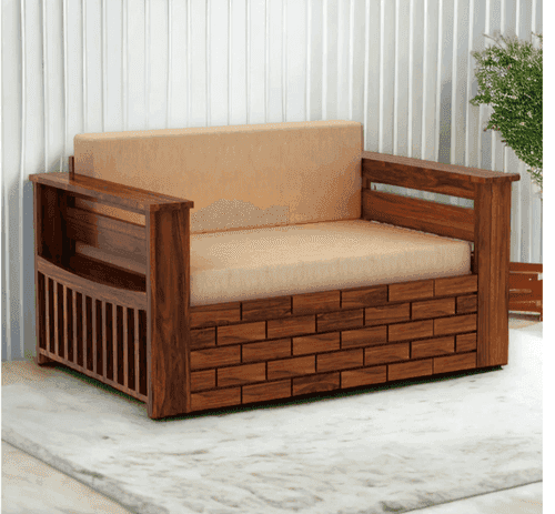 SEATER SOFA CUM BED SHEESHAM WOOD