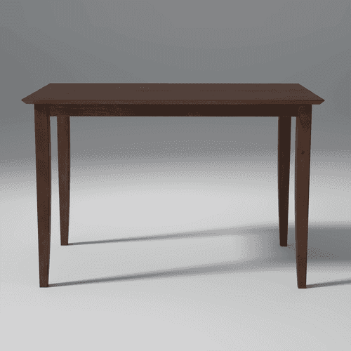 Redzepi Mango Wood Dining Table in Walnut Finish