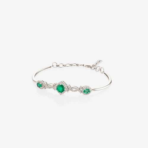 Diana Diamond & Emerald Bracelet