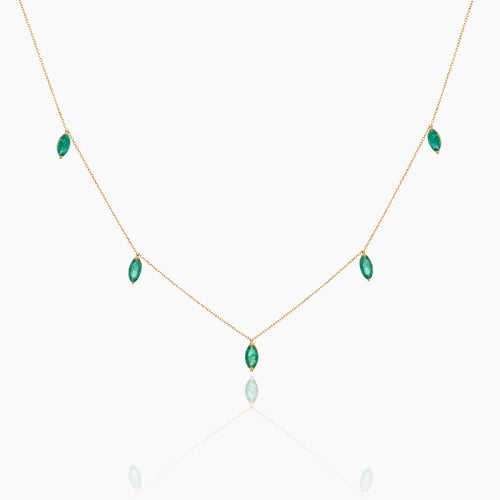 Gale Emerald Necklace