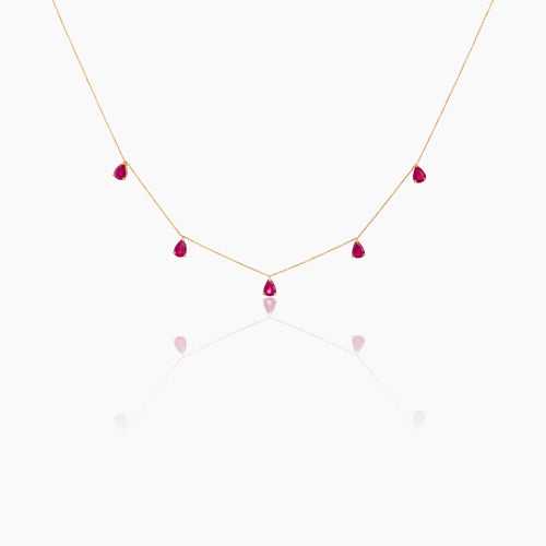 Berry Ruby Necklace