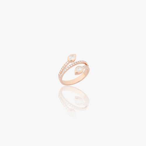Wound With Love Diamond Ring