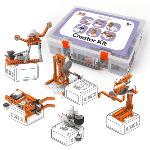 Matatalab 20 in 1 Creator STEM Kit - with 400 Building Blocks (Educational Robotics Starter Kit for 8+ Years) - Compatible with Lego