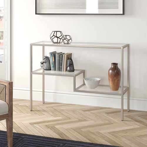 Skyler Console Table In Silver Colour