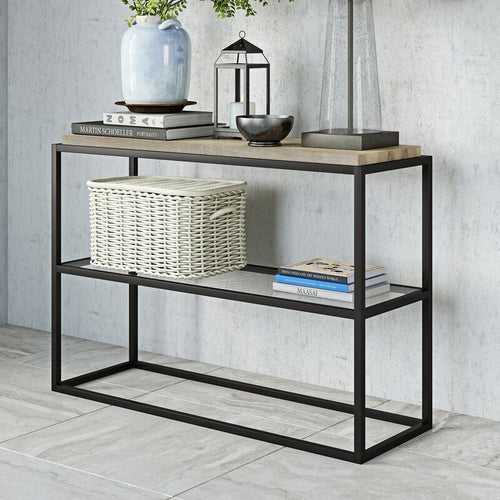Bell Console Table in Black Colour