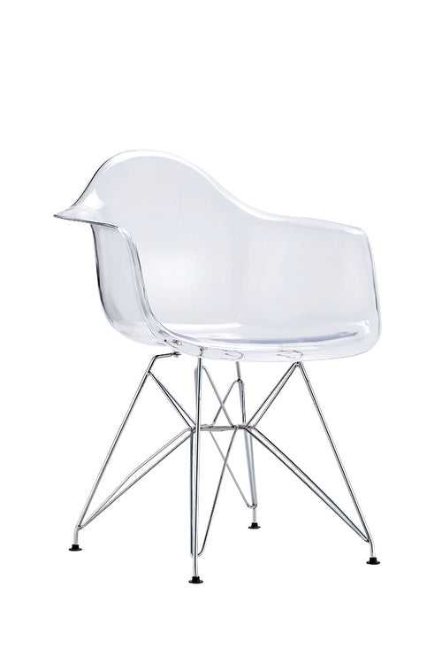 Brill Transparent Cafe Chair