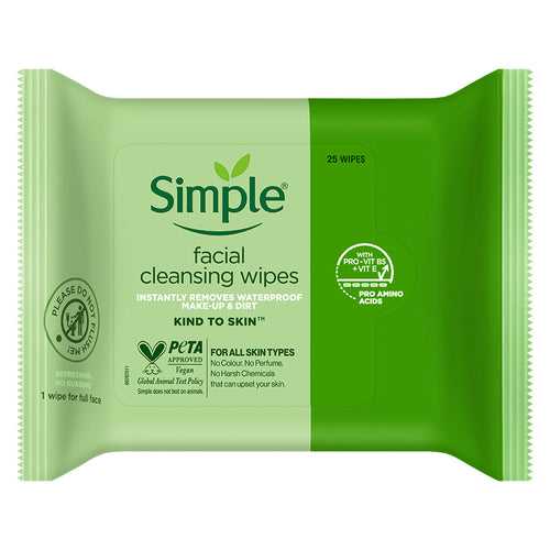 Cleansing Facial Wipes 25 Wipes