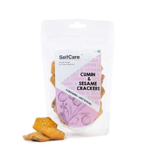 Cumin & Sesame Crackers