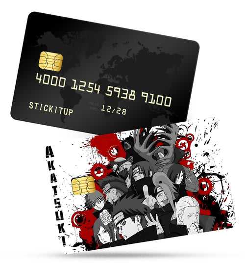 Clan Akatsuki Credit Card Skin