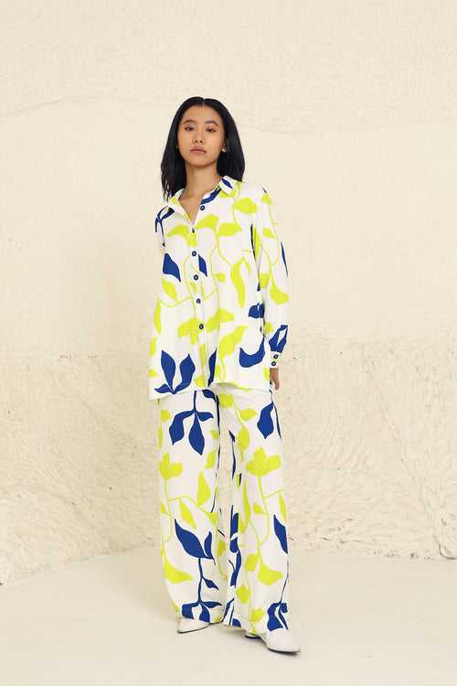 PARKER LIME PRINT CO-ORD