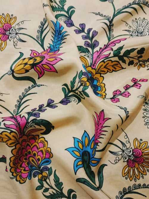 Muslin Printed Fabric