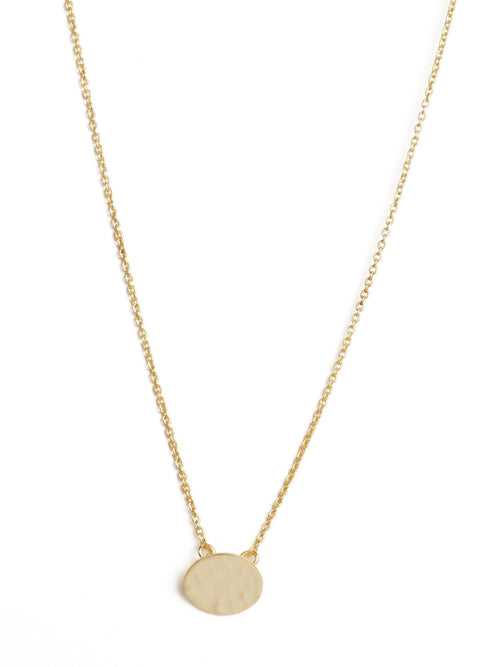 Charming Pendant Gold Necklace