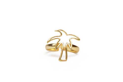 Charming Statement Gold Ring