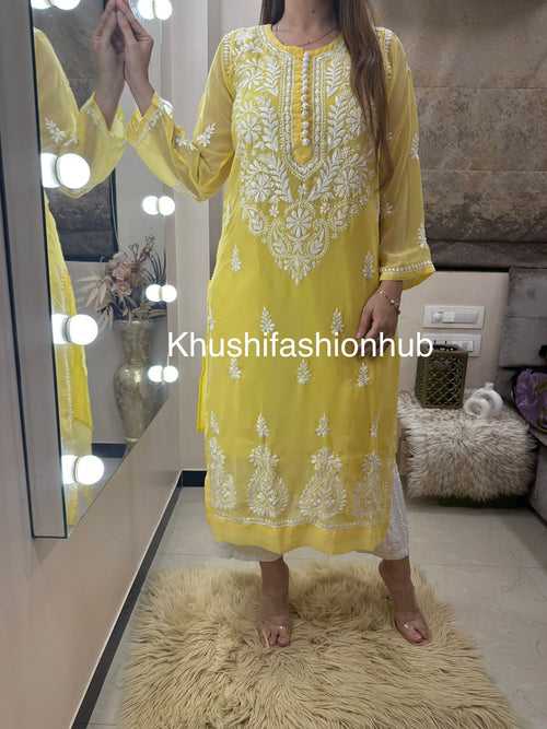 Yellow Kurti