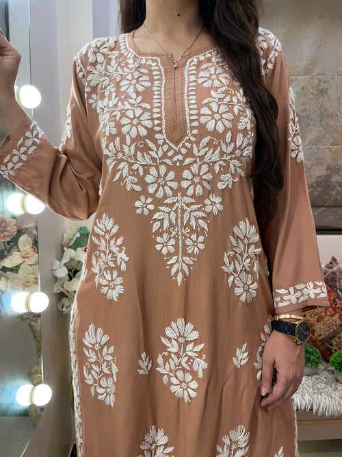 Brown Kurti