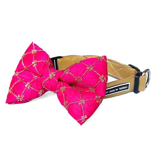 Padma Festive Dog Bowtie Collar