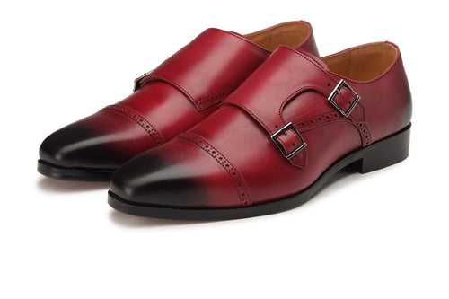 Enzo Double Monk Ruby