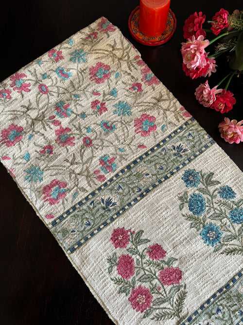 HAND BLOCK PRINTED TABLE RUNNER