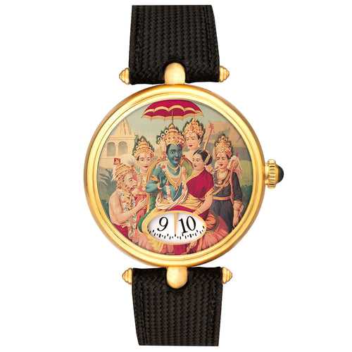 Lord Ram Panchayatan Automatic Watch