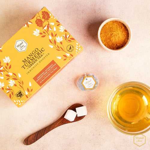 Mango Turmeric Green Tea | 20 Eco Friendly Bags