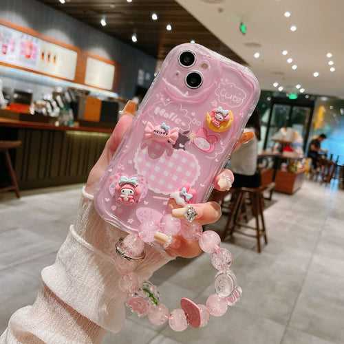 Kitty Tune Wave Cartoon Melody Case