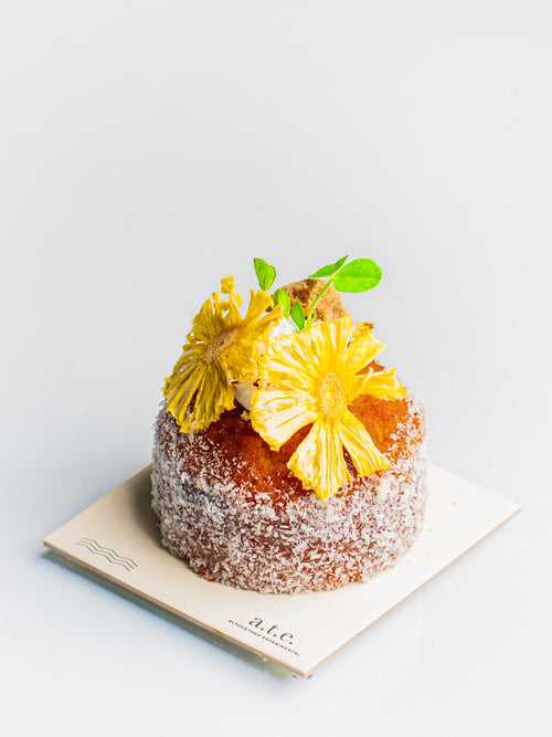 Coconut & Pineapple Mini Cake