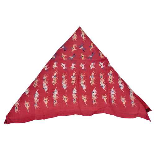 Red Racing Pocket Square