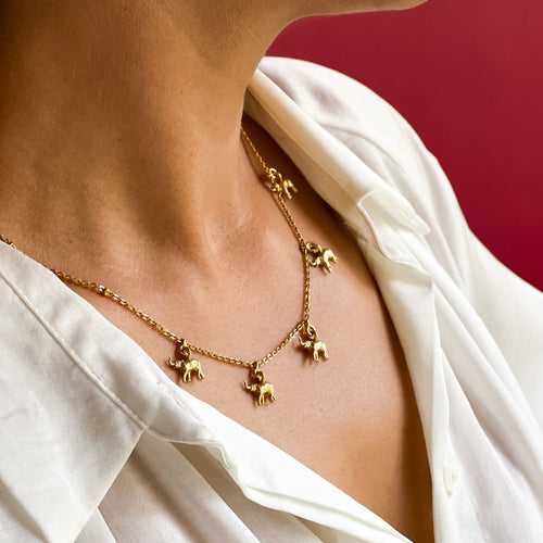 Mini Haathi Necklace