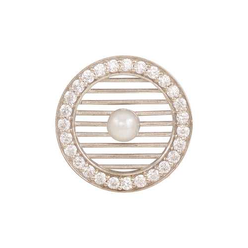 Pearl Jaali Button