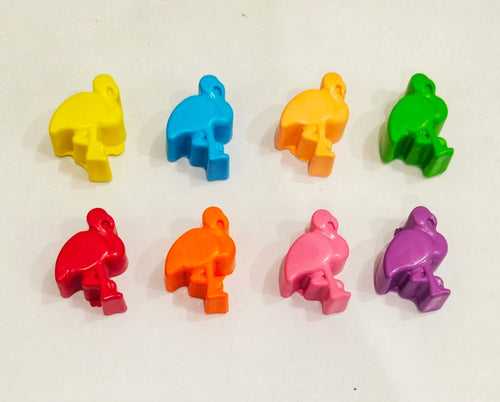 Mini Flamingo Crayon Set of 8