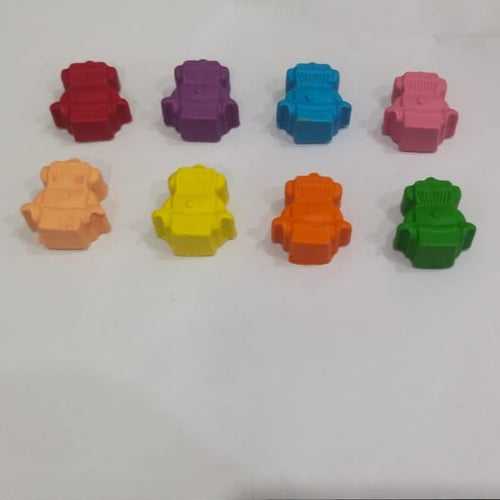 Robot Set of 8 Crayons