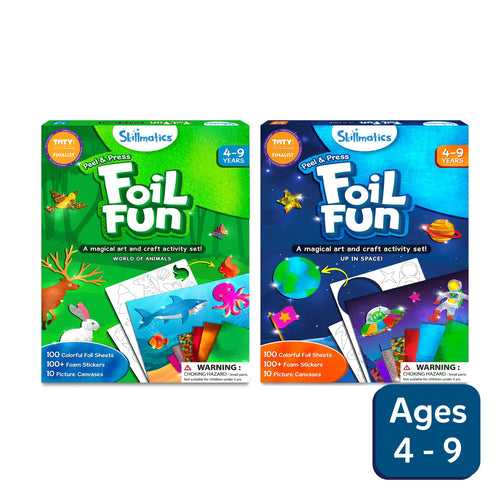 Foil Fun: Space Safari Combo | No Mess Art Kit (ages 4-9)