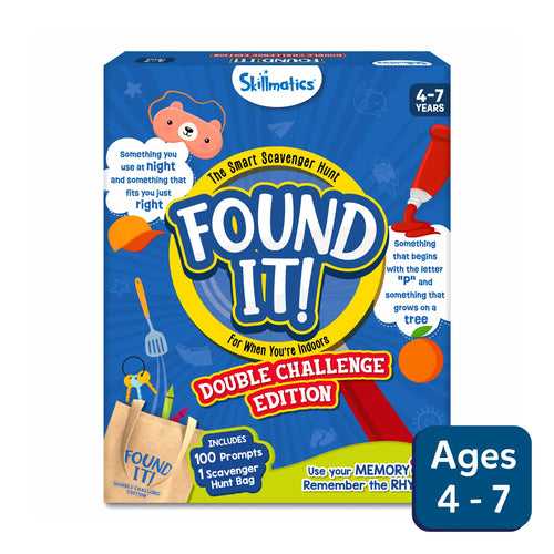 Found It! Double Challenge Edition | Smart scavenger hunt (ages 4-7)